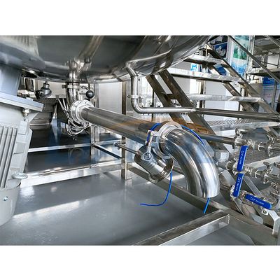 Máquina de fabricación detergente líquida del alto del esquileo de SUS316L mezclador del emulsor con la calefacción y el homogeneizador