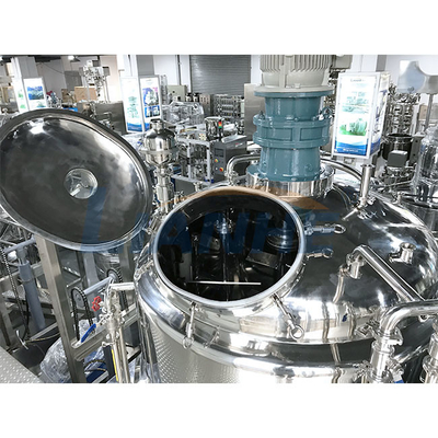 mezclador de mezcla bidireccional del emulsor del vacío 1500L para la crema del ungüento de la mayonesa
