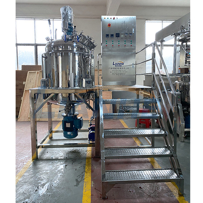 1000L fijó el reactor cosmético de la alta del esquileo del vacío del emulsor calefacción del mezclador
