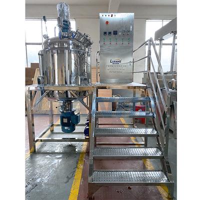 El tanque facial grande del reactor de Skincare del mezclador del emulsor del vacío de la capacidad 6000L con la calefacción