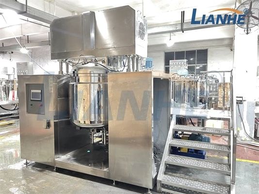 el dispensador del mezclador del emulsor del vacío de la crema dental 1000L pulveriza la mezcla