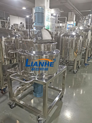 Mezclador líquido del homogeneizador de la pequeña escala de la mezcladora 100L del SUS que se lava 304