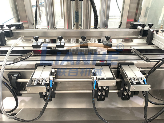 Velocidad automática de la máquina de rellenar del pistón de 4 bocas