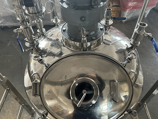 el mezclador del emulsor del vacío 300L modificó el tanque para requisitos particulares de mezcla y de calefacción con el flujómetro