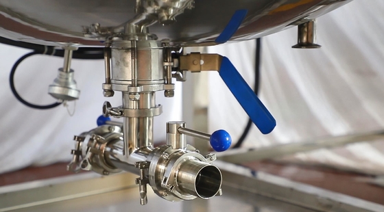 solución el reactivo del antígeno del mezclador del emulsor del vacío 300L que hace el tanque de la calefacción de la máquina