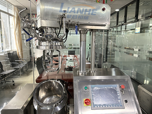 loción poner crema cosmética de 10L 20L que hace la máquina del mezclador de Emulsifiying del vacío de la máquina