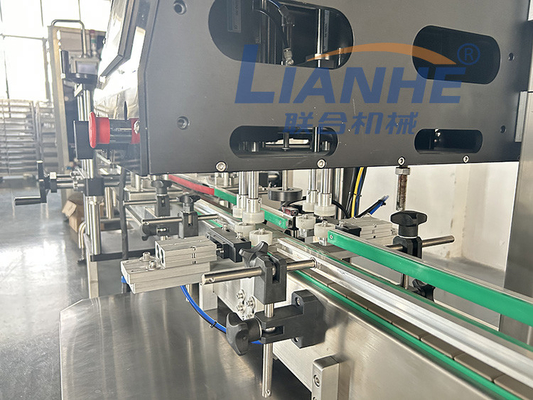 Máquina que capsula de relleno del champú de la crema del pistón detergente automático del tarro