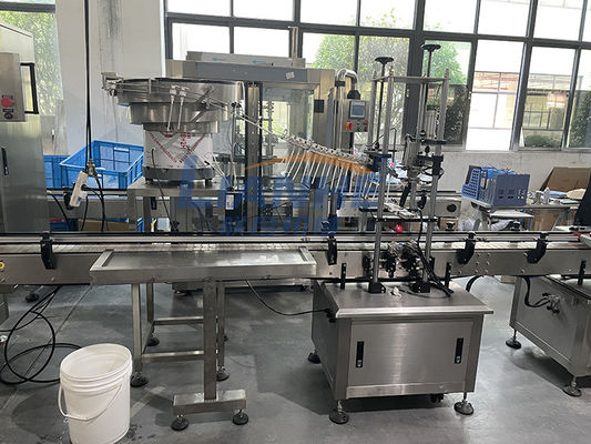 Máquina de rellenar líquida de la loción viscosa automática de 4 bocas para el champú detergente del jabón