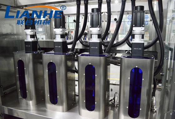 2 / 4 bocas que siguen el tipo velocidad de la máquina de embotellado del líquido