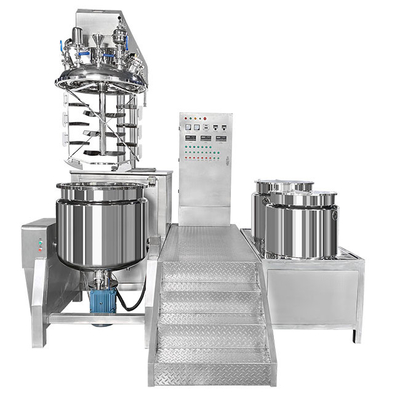 Mezcladora poner crema cosmética de 5.5KW SUS304, homogeneizador durable del mezclador del vacío