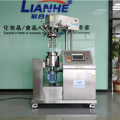 Equipo de fabricación de la loción del PLC de LIANHE, 0,2 cremas de cara del Mpa que hacen la máquina