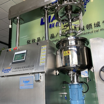 Máquina de elevación hidráulica 50L automático del mezclador del emulsor del vacío