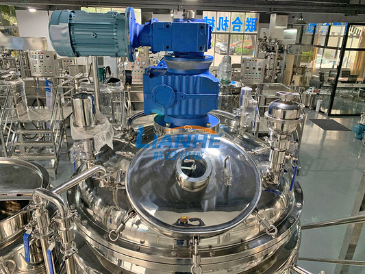 65 cosmético de la máquina del mezclador de la loción de la RPM 1000L, tipo fijo ungüento que hace la máquina