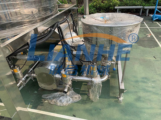 Equipo de fabricación poner crema cosmético 220V/380V con la bomba de la emulsificación