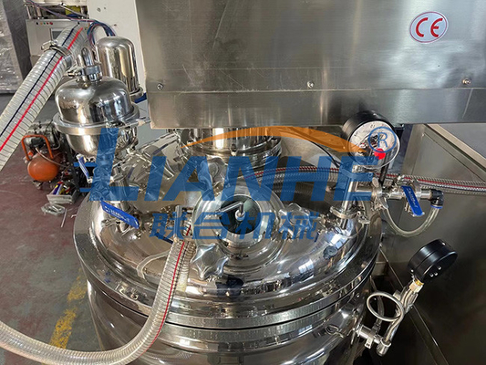 Mezclador poner crema cosmético 65 RPM del mezclador 300L-500L del emulsor del vacío