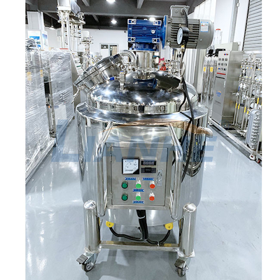 Control vertical del PLC de la cubierta del jarabe del homogeneizador del mezclador fijo del emulsor