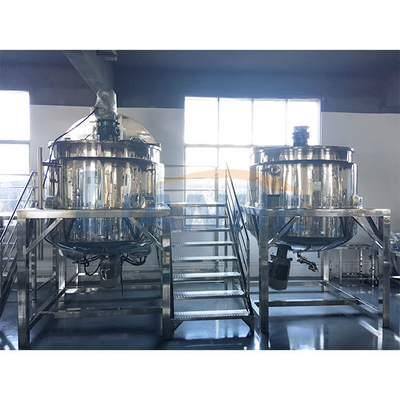 Mezclador cosmético del homogeneizador de ABB 2000L, equipo de mezcla del desinfectante de la mano de la plataforma