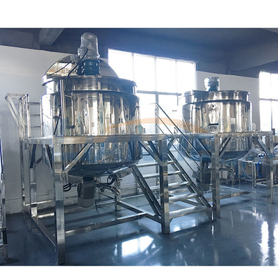 Mezclador cosmético del homogeneizador de ABB 2000L, equipo de mezcla del desinfectante de la mano de la plataforma