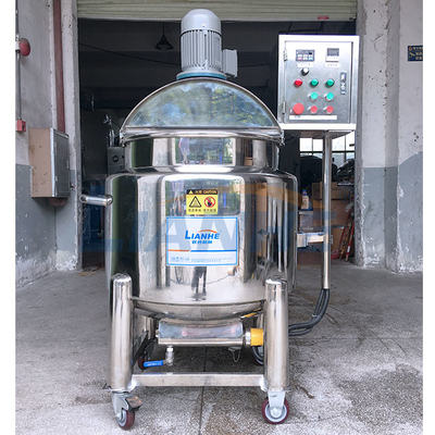 Calefacción del mezclador del emulsor del homogeneizador del desinfectante de 1.5KW 200L vestida