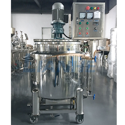 homogeneizador del mezclador del vacío de 100L ABB, máquina de fabricación líquida del lavaplatos del vapor