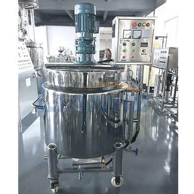 homogeneizador del mezclador del vacío de 100L ABB, máquina de fabricación líquida del lavaplatos del vapor