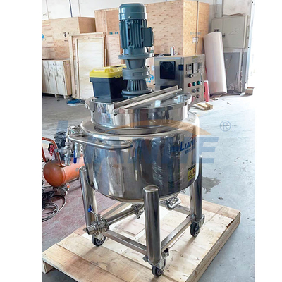 Mezcladora de acero inoxidable del jabón 100L, homogeneizador del vapor y emulsor