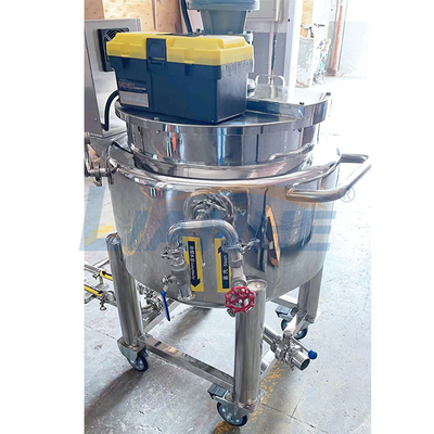 Mezcladora de acero inoxidable del jabón 100L, homogeneizador del vapor y emulsor