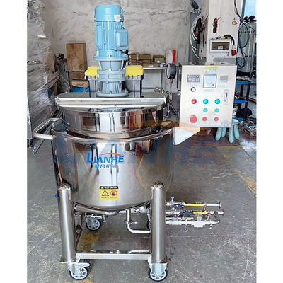 Mezcladora de acero inoxidable del jabón 100L, homogeneizador del vapor y emulsor