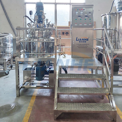 65 homogeneizador del mezclador del emulsor del vacío de la RPM 100L para el cosmético