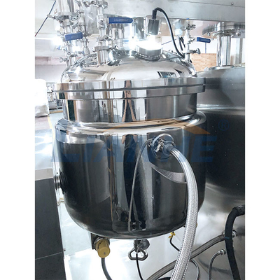 Homogeneizador del mezclador 200L SUS316L del emulsor del vacío de la crema de LIANHE