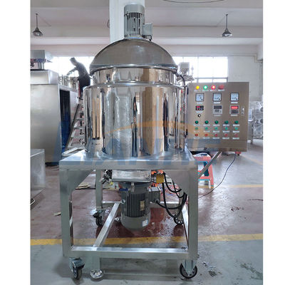 El tanque pulido 200L del mezclador del emulsor del homogeneizador del jabón líquido bate el revolvimiento