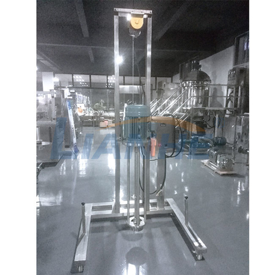 Homogeneizador neumático eléctrico de la elevación del alto del esquileo de SUS316L mezclador material del emulsor