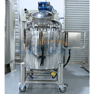Mezclador a prueba de herrumbre movible del homogeneizador del vacío para la calefacción eléctrica líquida del jabón 200L