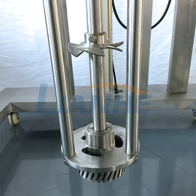 Máquina de elevación neumática durable del mezclador del jabón, equipo de fabricación de la loción 4KW