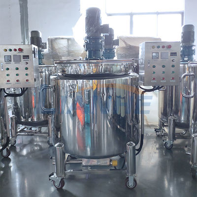 Máquina del gel de pelo de 2.2KW SUS304, equipo de fabricación del jabón líquido 500L