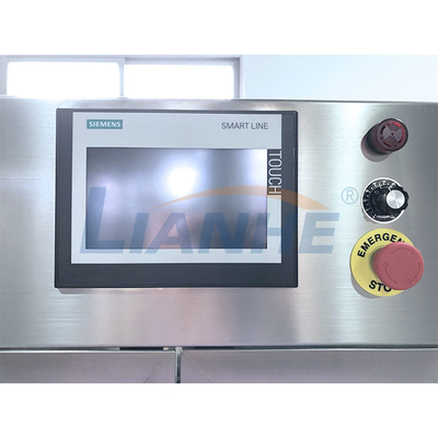 Control material de rellenar líquido del PLC de la máquina SUS316L del lavaplatos del ISO