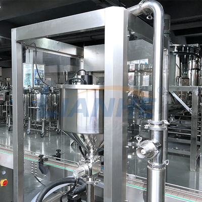 Control material de rellenar líquido del PLC de la máquina SUS316L del lavaplatos del ISO
