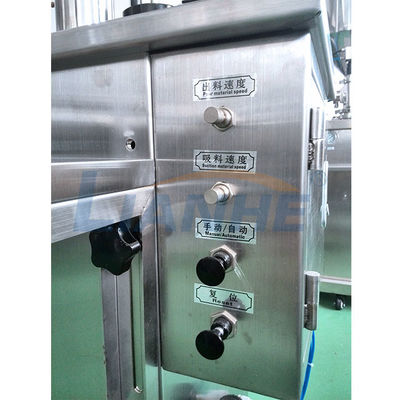 Máquina de rellenar de la goma semi automática vertical del pistón, máquina líquida antioxidante del llenador
