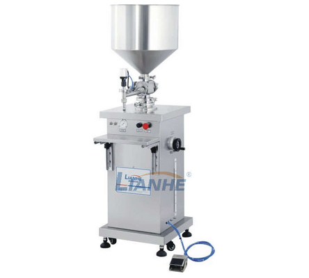 Máquina de rellenar líquida detergente hermética SUS304 antioxidante semi auto