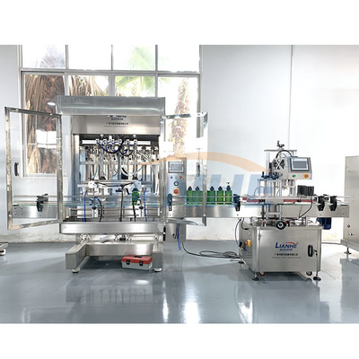 Máquina de rellenar de acero inoxidable de la loción poner crema