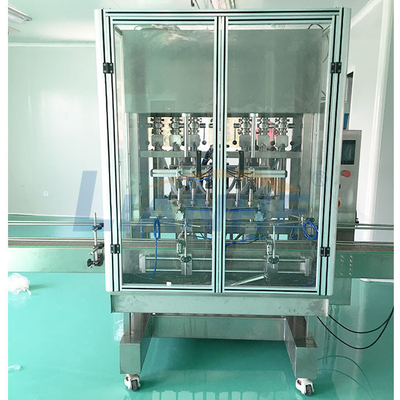 Bocas automáticas de la máquina de rellenar 6 de la loción del champú SUS304 a prueba de herrumbre