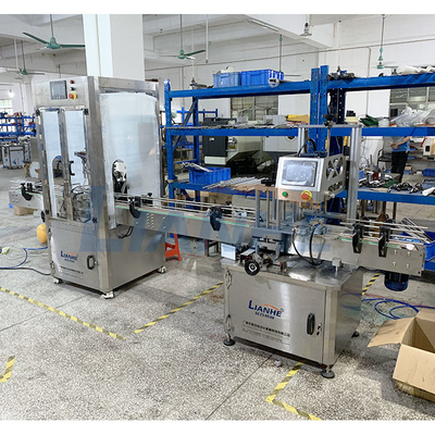 Material corrosivo anti líquido auto SUS304 de la máquina de rellenar del control del PLC