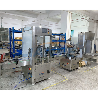 Material corrosivo anti líquido auto SUS304 de la máquina de rellenar del control del PLC