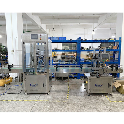 Material corrosivo anti líquido auto SUS304 de la máquina de rellenar del control del PLC