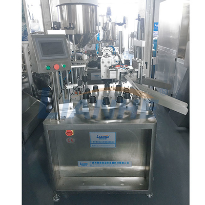 Artículo multifuncional semi automático de la máquina de rellenar 5-250ml del tubo