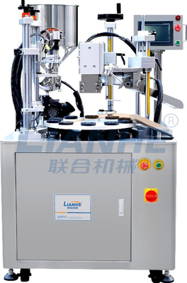 máquina de relleno del lacre del tubo 40L, llenador ultrasónico del tubo del ungüento