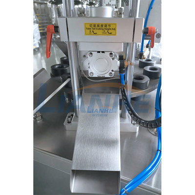 Control semi automático ultrasónico del PLC de la máquina de rellenar del tubo de LIANHE