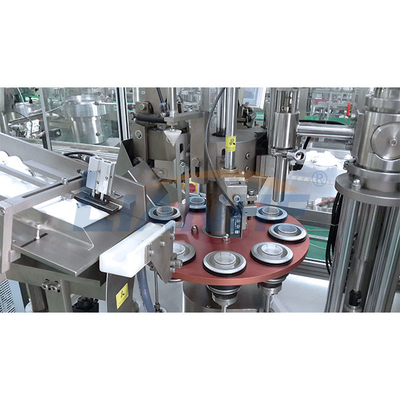 Material de acero inoxidable de aluminio automático rotatorio de la máquina de rellenar del tubo