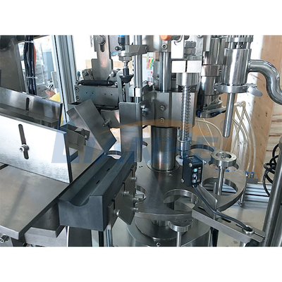Establo anti del descenso de la longitud 210m m de la máquina de rellenar del tubo de la crema 110V/220V