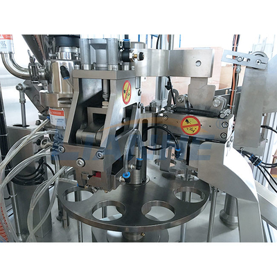 Establo anti del descenso de la longitud 210m m de la máquina de rellenar del tubo de la crema 110V/220V